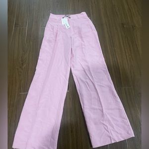 COPY - Zara women light pink trousers